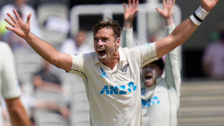 Tim Southee excelled for New Zealand on day four at Lord's, taking six wickets