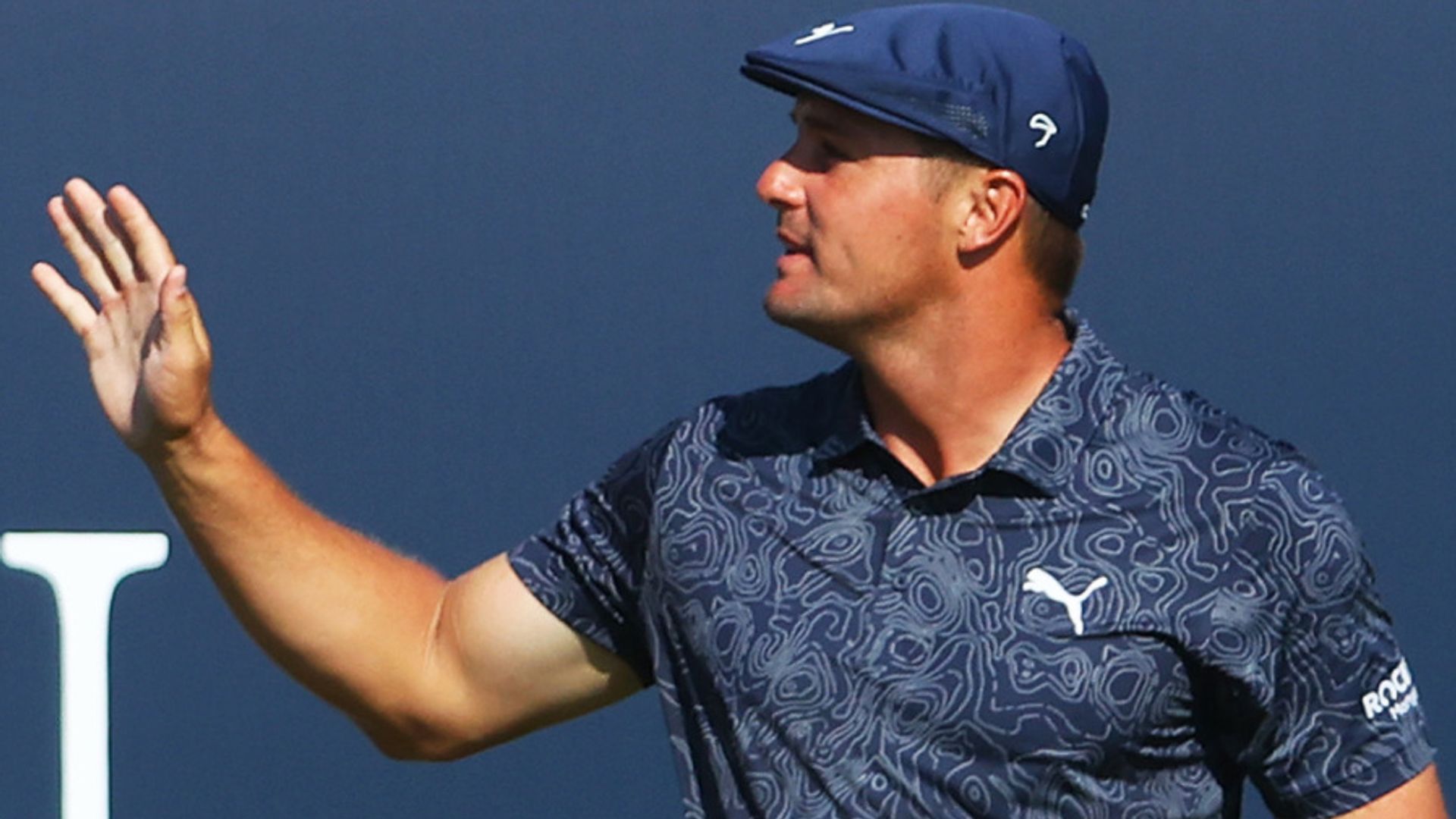 DeChambeau still learning links golf test