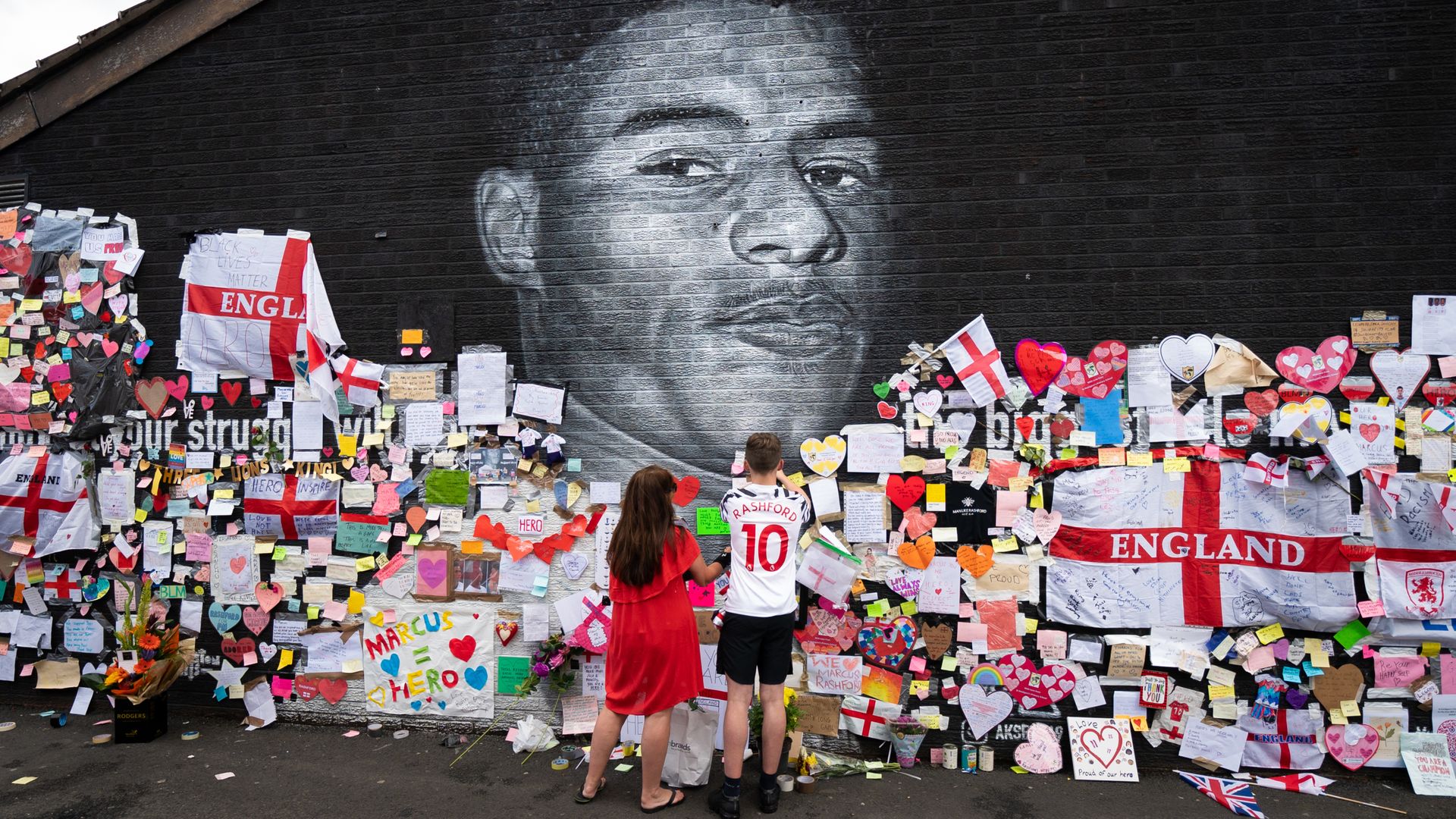 Rashford mural messages to be preserved