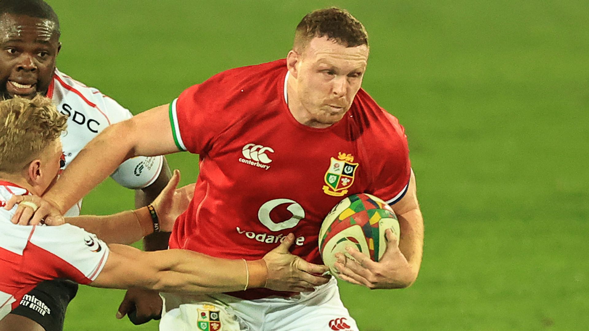 Simmonds in to start for Lions vs Sharks at No 8