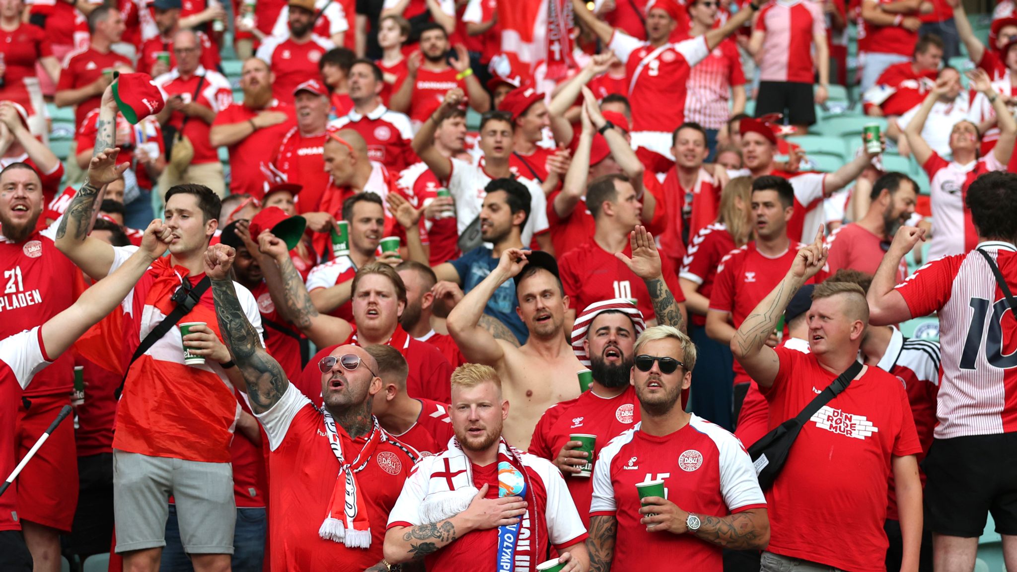 I'm representing all Danish fans!' | Video Show | Sky Sports