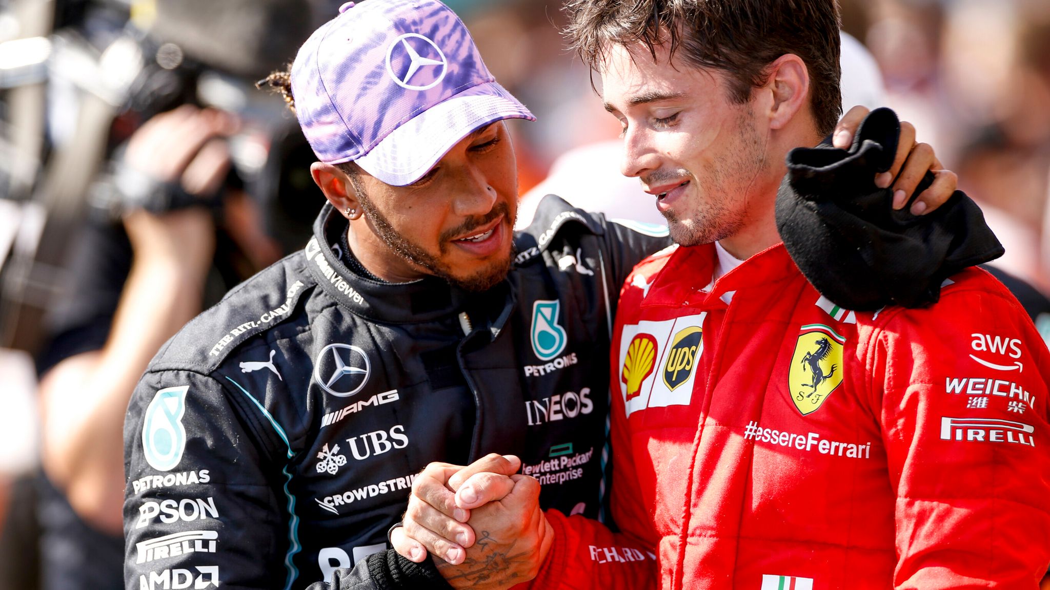 Lewis Hamilton, Max Verstappen 