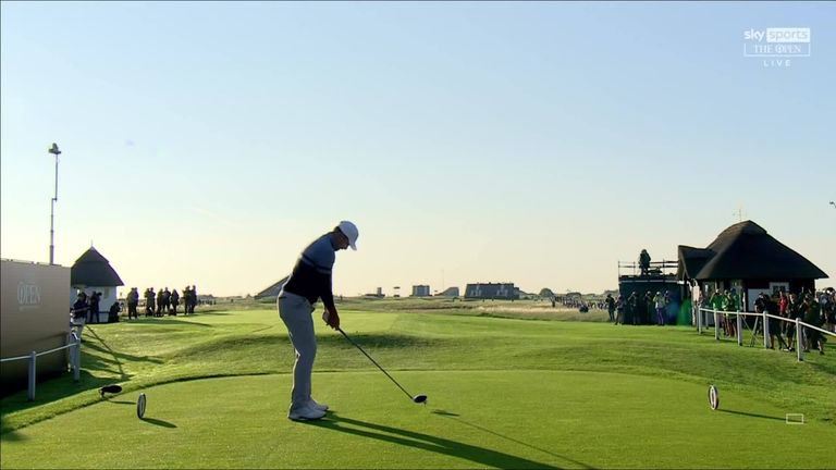 After a 725-day wait, The 149th Open is finally under way, with England’s Richard Bland hitting the opening shot at Royal St George’s.