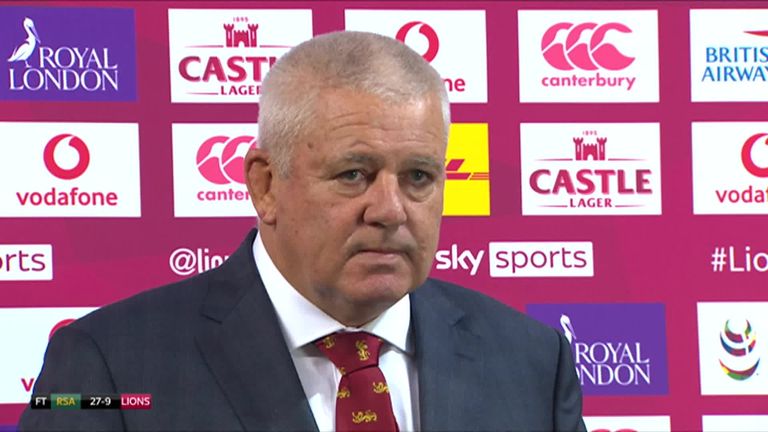 Warren Gatland felt South Africa played with a lot of emotion as they beat the Lions 27-9 in the second Test, setting up a series-deciding third Test which Gatland is excited about
