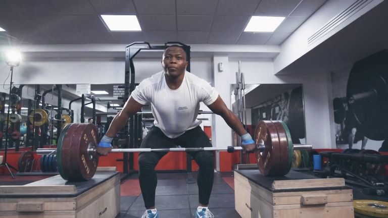 Weightlifter Cyrille Tchatchet II has overcome the odds to make it Tokyo where he will compete as the only UK-based athlete on the Olympic Refugee Team.