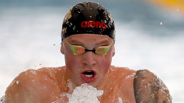 Adam Peaty is aiming to smash the 100m breaststroke world record in Japan