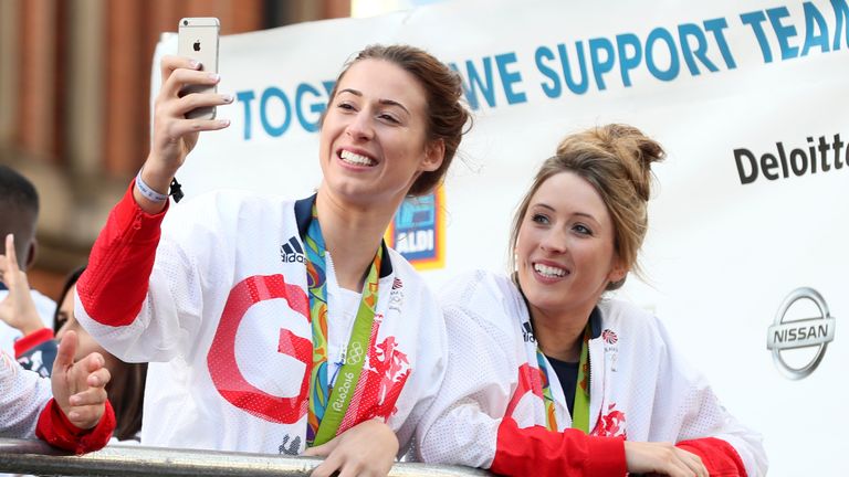 Great Britain's Bianca Walkden and Jones have enjoyed each other's company as team-mates for over a decade