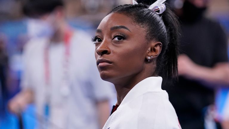 Max Whitlock has praised Simone Biles for prioritising her mental health during Tokyo 2020 and described the US gymnast as the greatest of all time