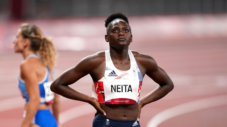 Neita was part of the Team GB bronze-medal winning 4 x 100m team in Tokyo