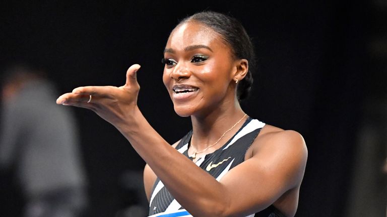 Dina Asher-Smith will compete in both the 100m and 200m in Tokyo