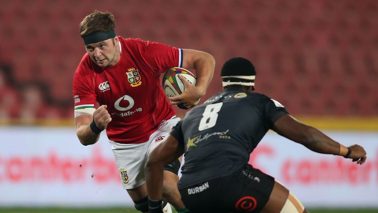 Iain Henderson will be looking to lay down a marker against Eben Etzebeth and Franco Mostert.