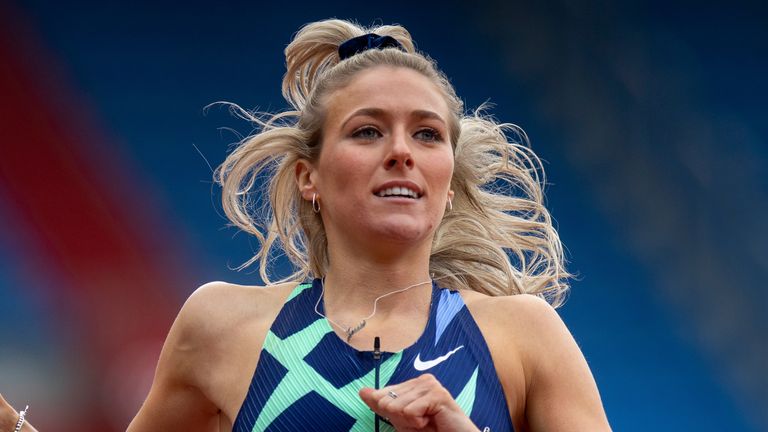 Team GB 400m hurdler Jessie Knight says she is 'in a really good place' despite having to self-isolate at the Olympic Games after she was deemed a close contact with someone who tested positive for coronavirus while travelling to Tokyo.