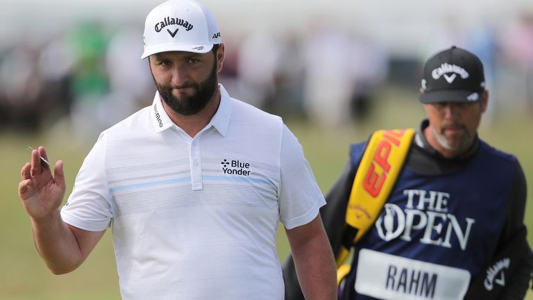 Jon Rahm terminó empatado en tercer lugar en Royal St George's en la final del Major masculino del año