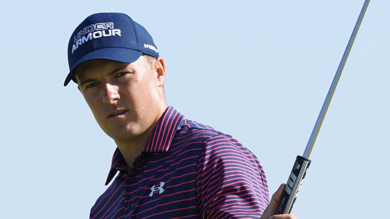 Jordan Spieth es tres veces Gran Campeón, después de dos victorias en 2015 al ganar el Open Championship en 2017