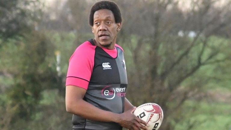 Kenneth Macharia says he is grateful for all the support he has received from the Bristol community and beyond (images courtesy of Bristol Bisons RFC)