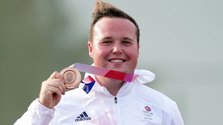 Matthew Coward-Holley secured bronze for Team GB  on Thursday