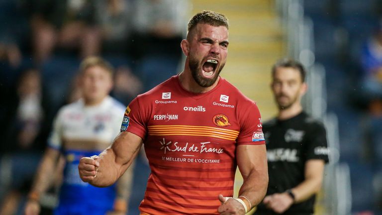 Catalans cemented their place at the top of the Super League table with a win against the Rhinos at Emerald Headingley.