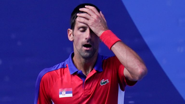 Novak Djokovic a poussé le match à un set décisif mais n'a pas pu vaincre son adversaire espagnol