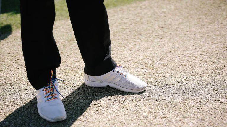 Rainbow laces and rainbow stumps will be a feature of coverage of The Hundred and the Royal London One-Day Cup