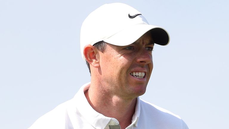 McIlroy birdied 14 and 18 to get back to level par