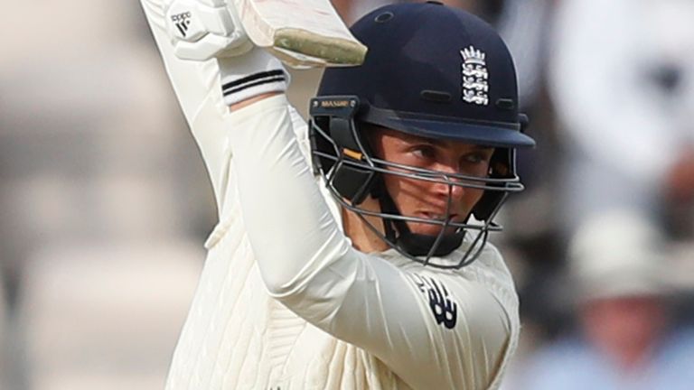 The returning Sam Curran played a pivotal role in England's victory - this time with the bat!