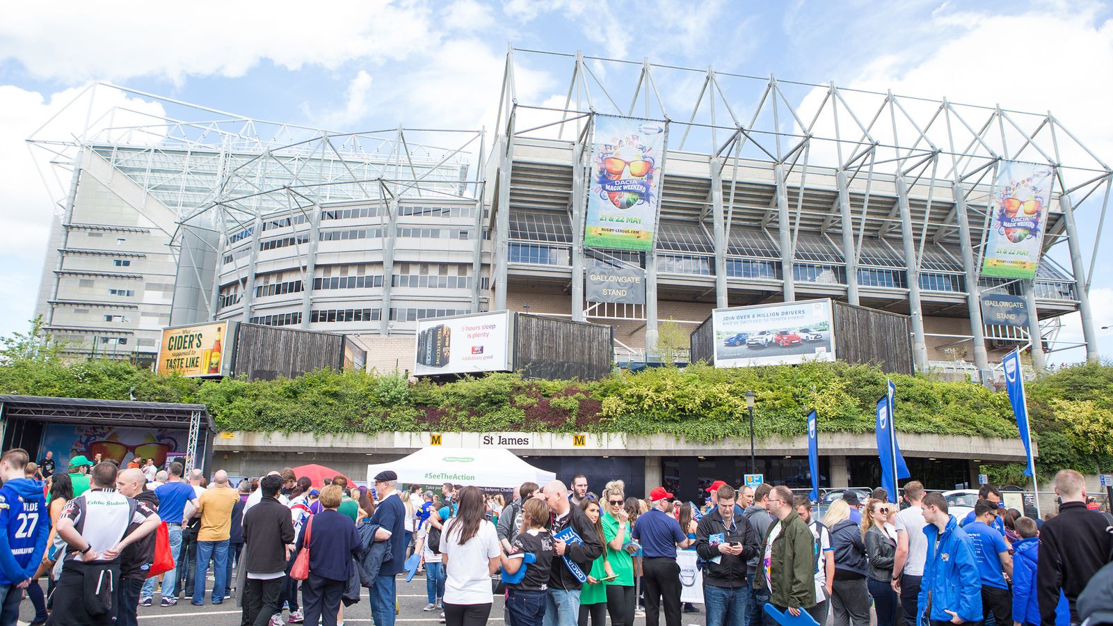 Super League’s Magic Weekend 2022 from St James’ Park: How to watch live on Sky Sports
