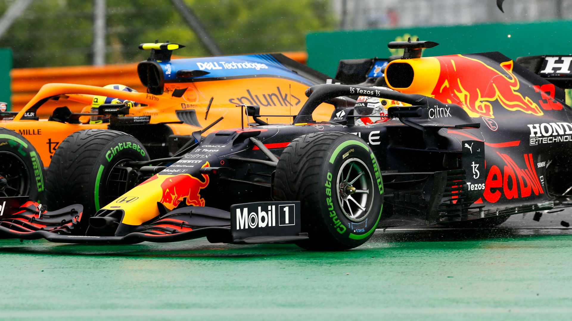 Red Bull reflect on 'brutal' chaos | Merc sorry for Bottas shunt