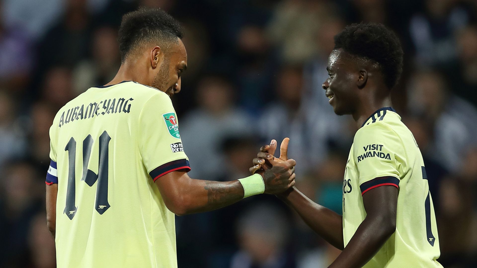 Auba hits hat-trick as Arsenal cruise through