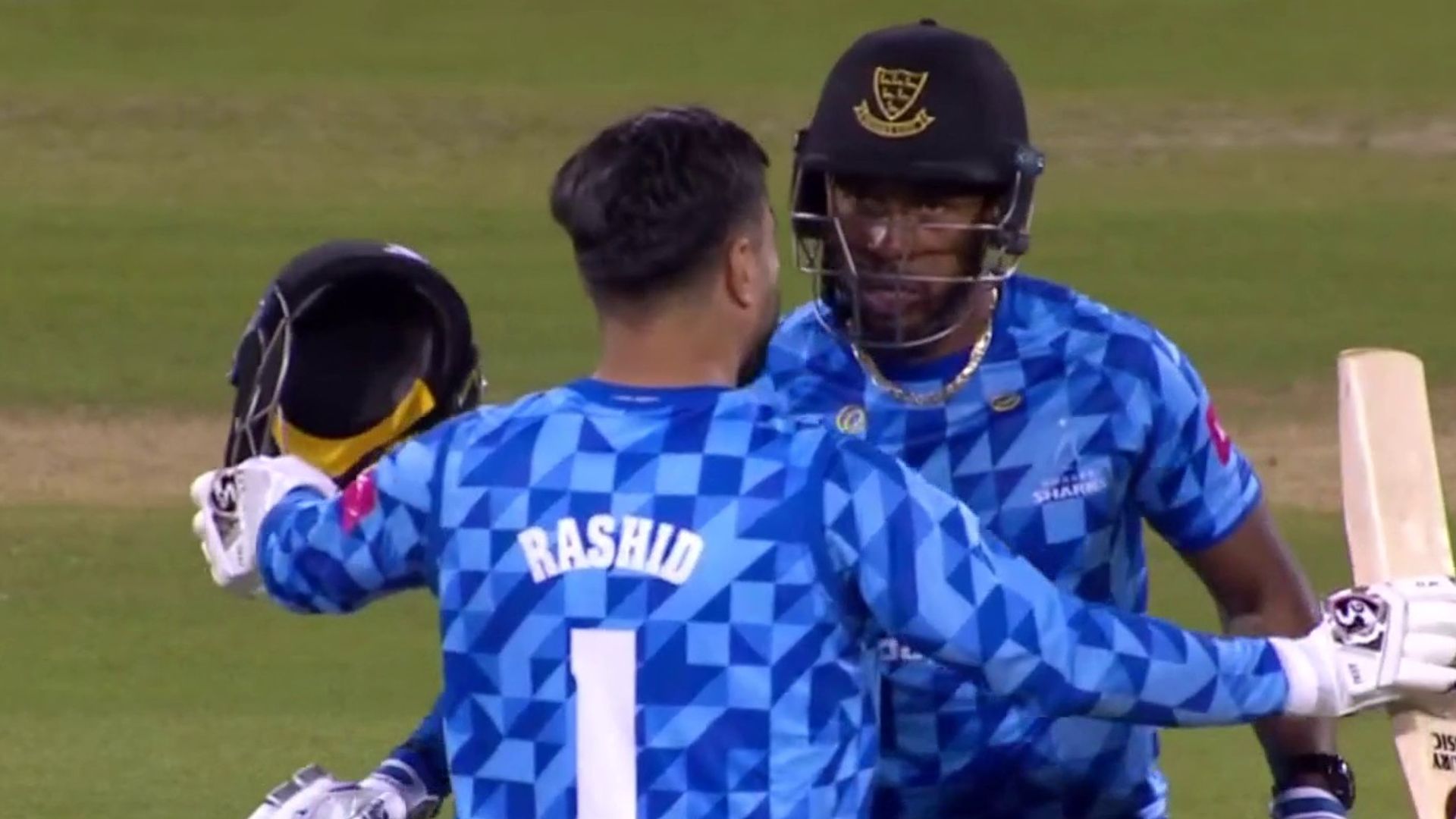 Rashid's late fireworks take Sussex to Finals Day