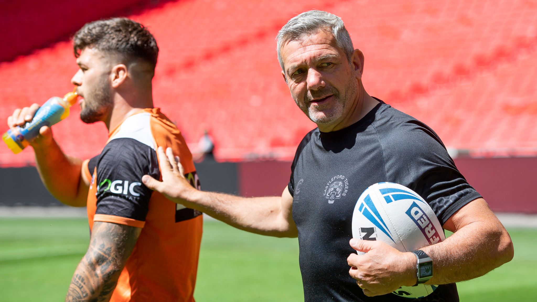 Daryl Powell Jon Wells and Barrie McDermott on the Castleford Tigers head coach after 500 games Rugby League News Sky Sports