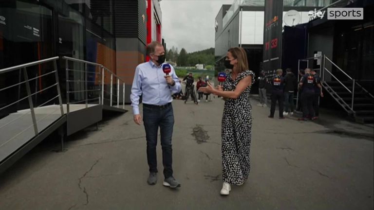 娜塔莉Pinkham和马丁Brundle向前看,本周末的比利时大奖赛从温泉