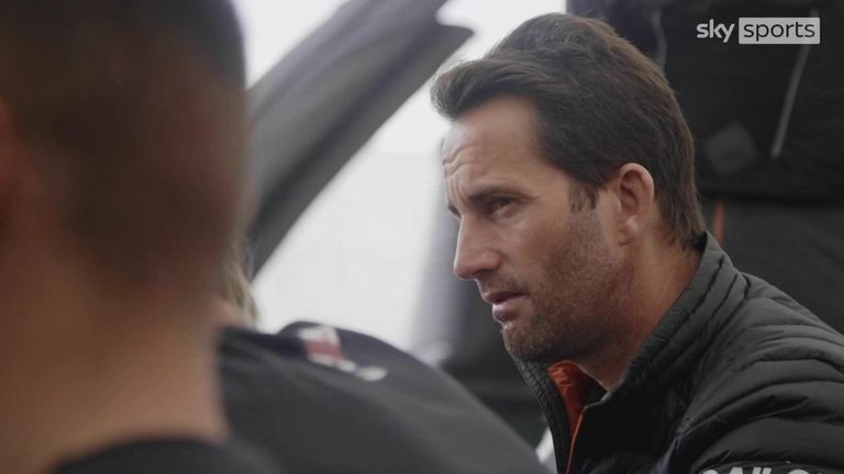 Sir Ben Ainslie will look to lead the British team to an event victory in Denmark (Image credit - Javier Salinas for SailGP)