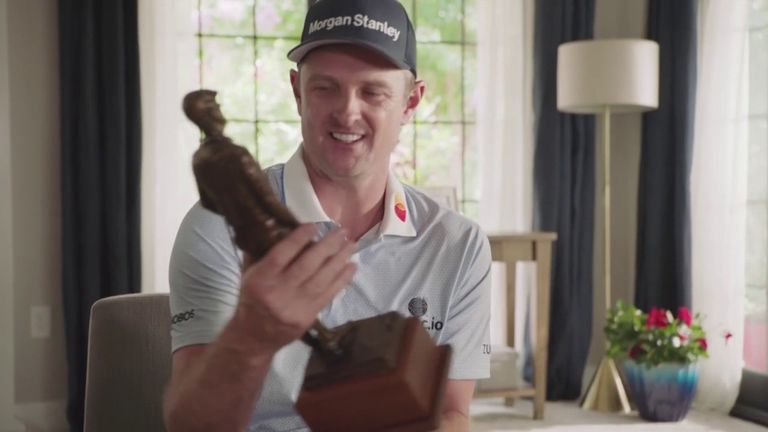 Justin Rose says he is humbled to be named the 2021 winner of the Payne Stewart Award, praising his wife Kate for her role in their charity work