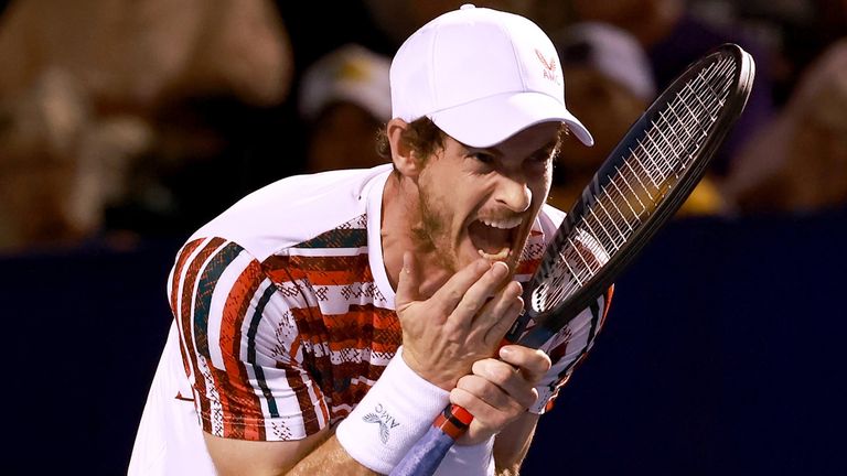 Andy Murray suffered a straight-sets defeat to Frances Tiafoe at the Winston-Salem Open