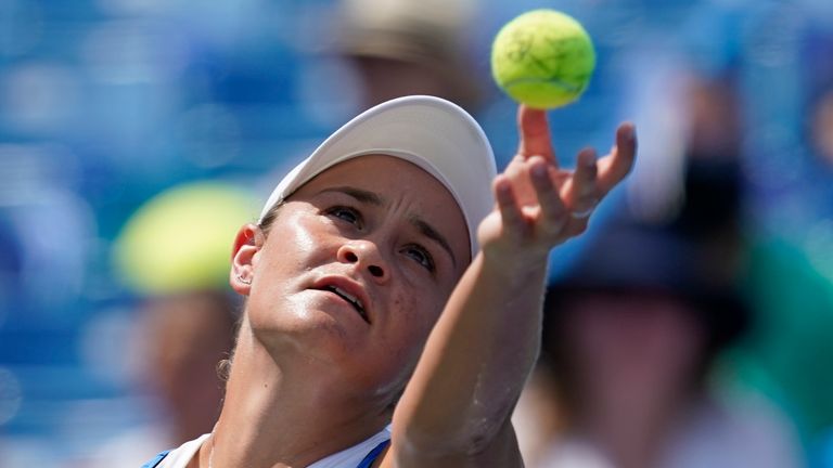 Ashleigh Barty is the first player to have achieved 40 match wins this season