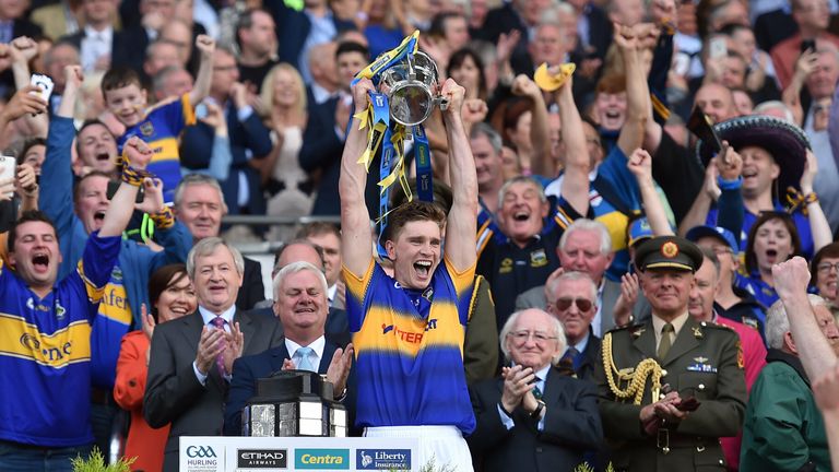 Maher captained Tipp to the All-Ireland title in 2016