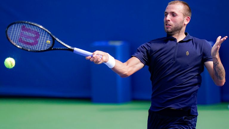 Evans will now travel to New York for the US Open, which begins on Monday
