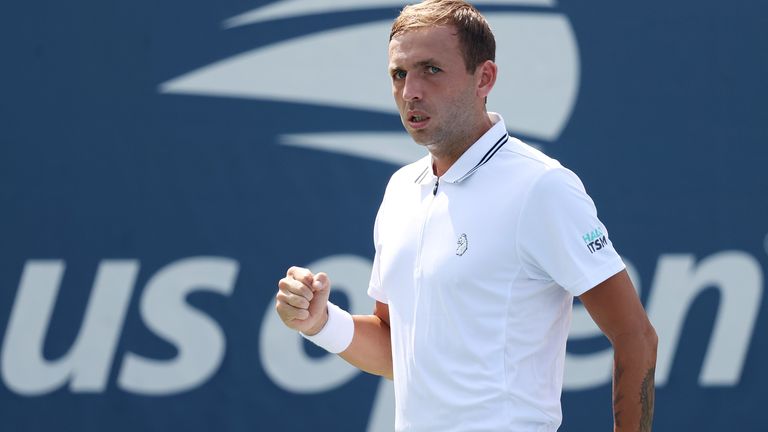Dan Evans defeated Brazil's Thiago Monteiro in four sets to reach the second round at Flushing Meadows