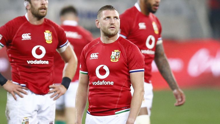 Finn Russell made an impact for the Lions as an early replacement