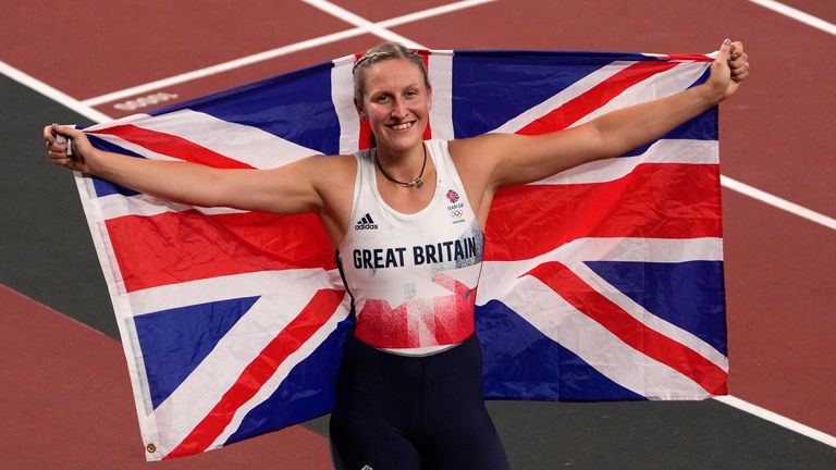 Holly Bradshaw has won an Olympic medal at the third time of asking