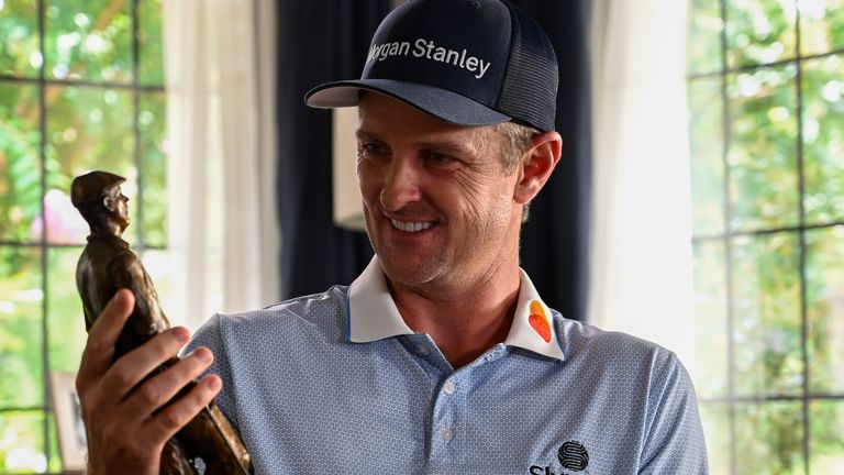 PGA Tour: Justin Rose joins elite group of golfers after receiving Payne Stewart Award for charity work |  Golf News