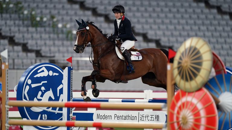 French went clear in the showjumping