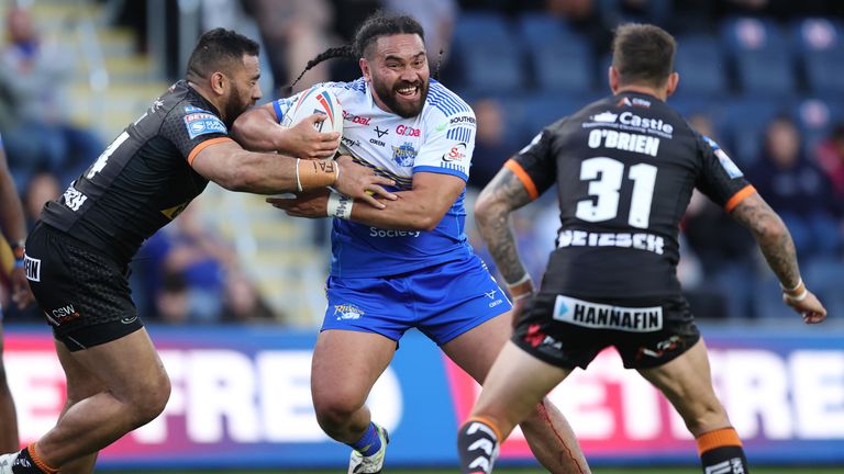 Hurrell made a big impact in Super League during his three seasons with Leeds
