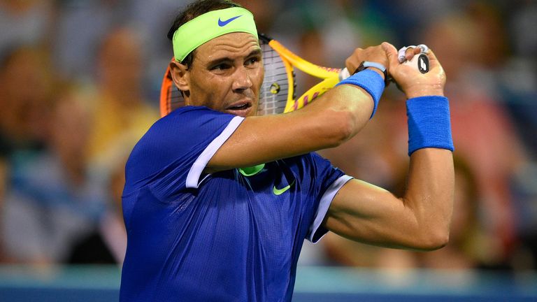 Rafael Nadal a participé pour la dernière fois en août au Citi Open à Washington