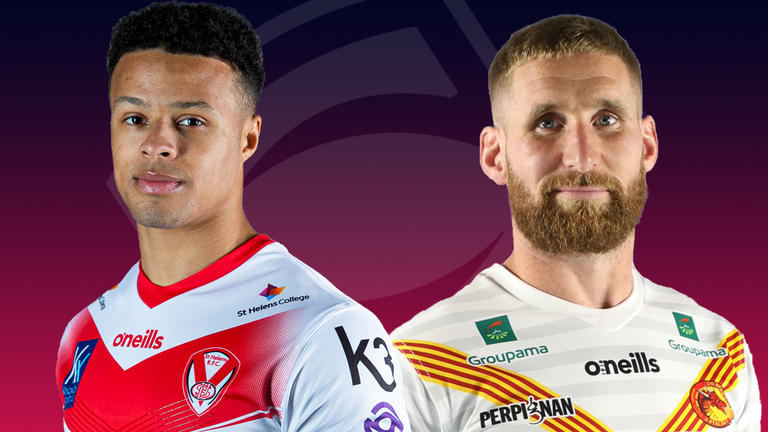 St Helens and Catalans face off in a top-of-the-table clash on Saturday