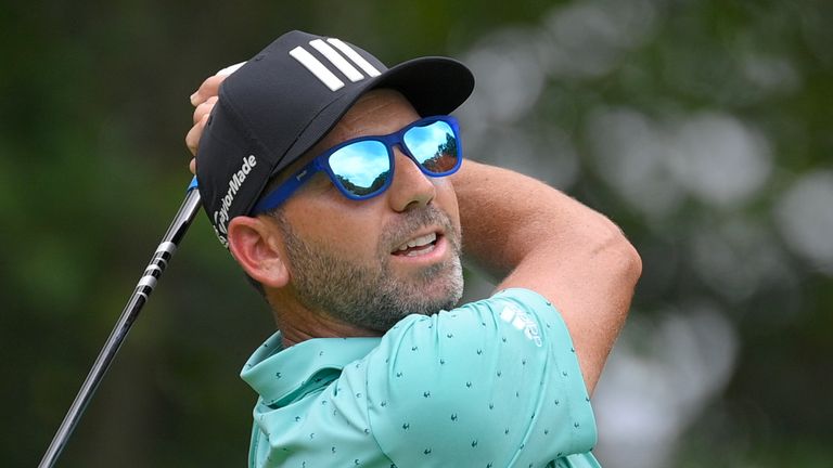 Sergio Garcia is making his first appearance at the Tour Championship since 2017