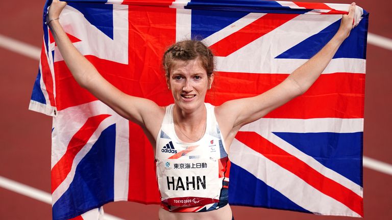Sophie Hahn continues to set the standard in the women's T38 100m
