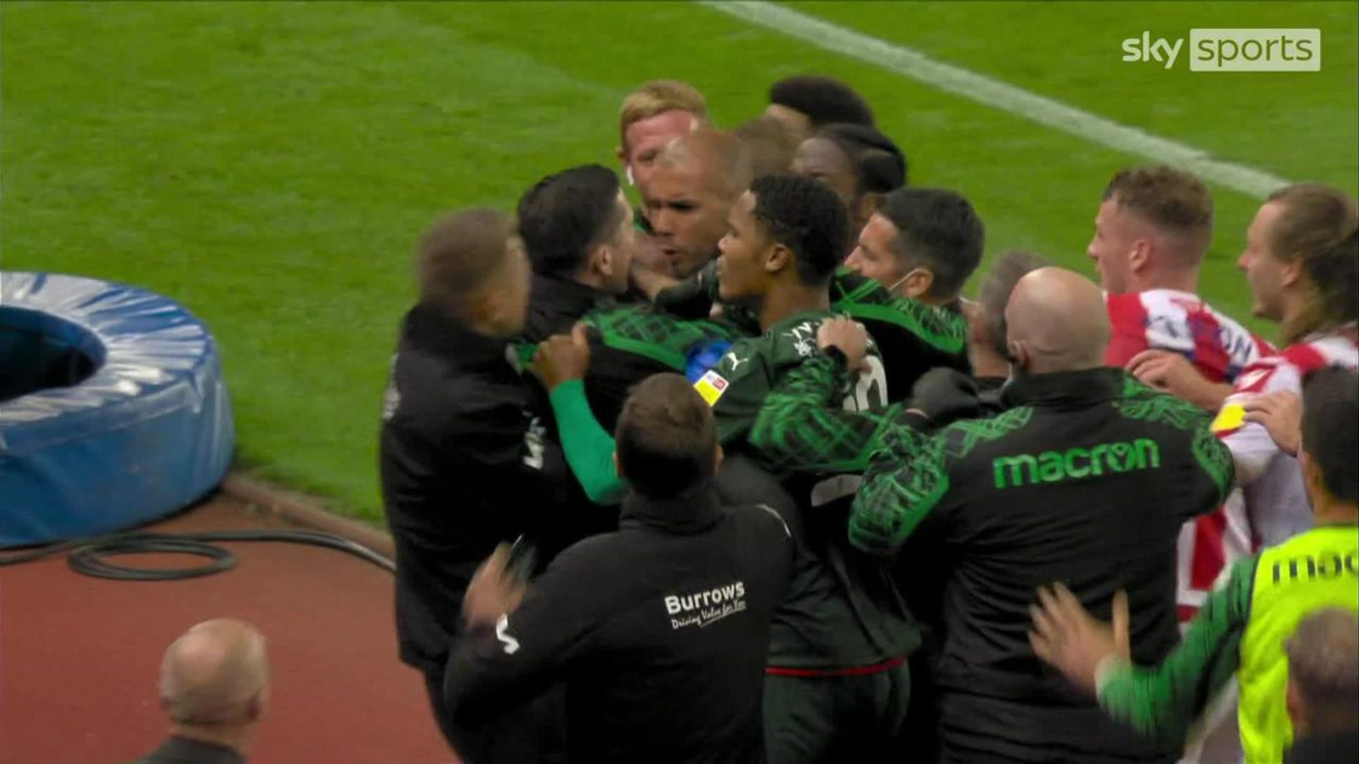 Three coaches sent off after touchline bust-up!