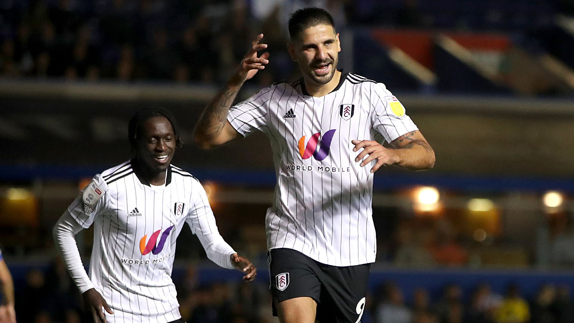 Fulham stroll past Birmingham to return to top