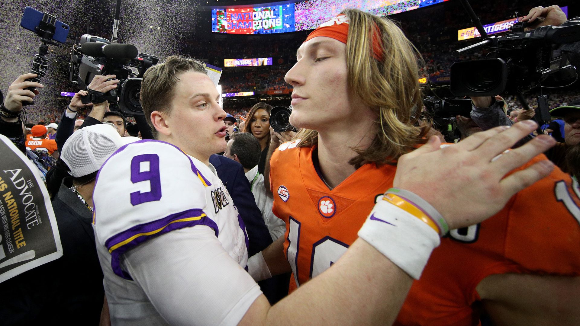 Burrow vs Lawrence: No. 1 picks collide